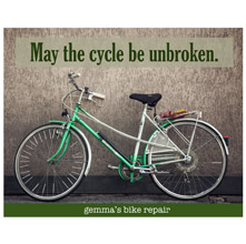 Bicycle Shop Ad Concept