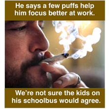 Smoking cessation campaign ad