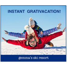 Ski Resort Ad Concept