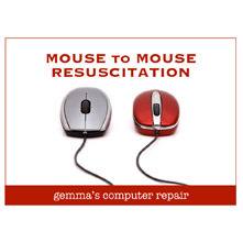 Computer Repair Company Ad Concept